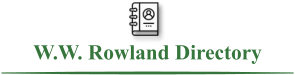 W.W. Rowland Directory