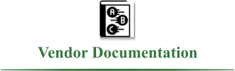 Vendor Documentation