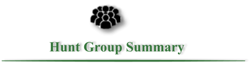 Hunt Group Summary